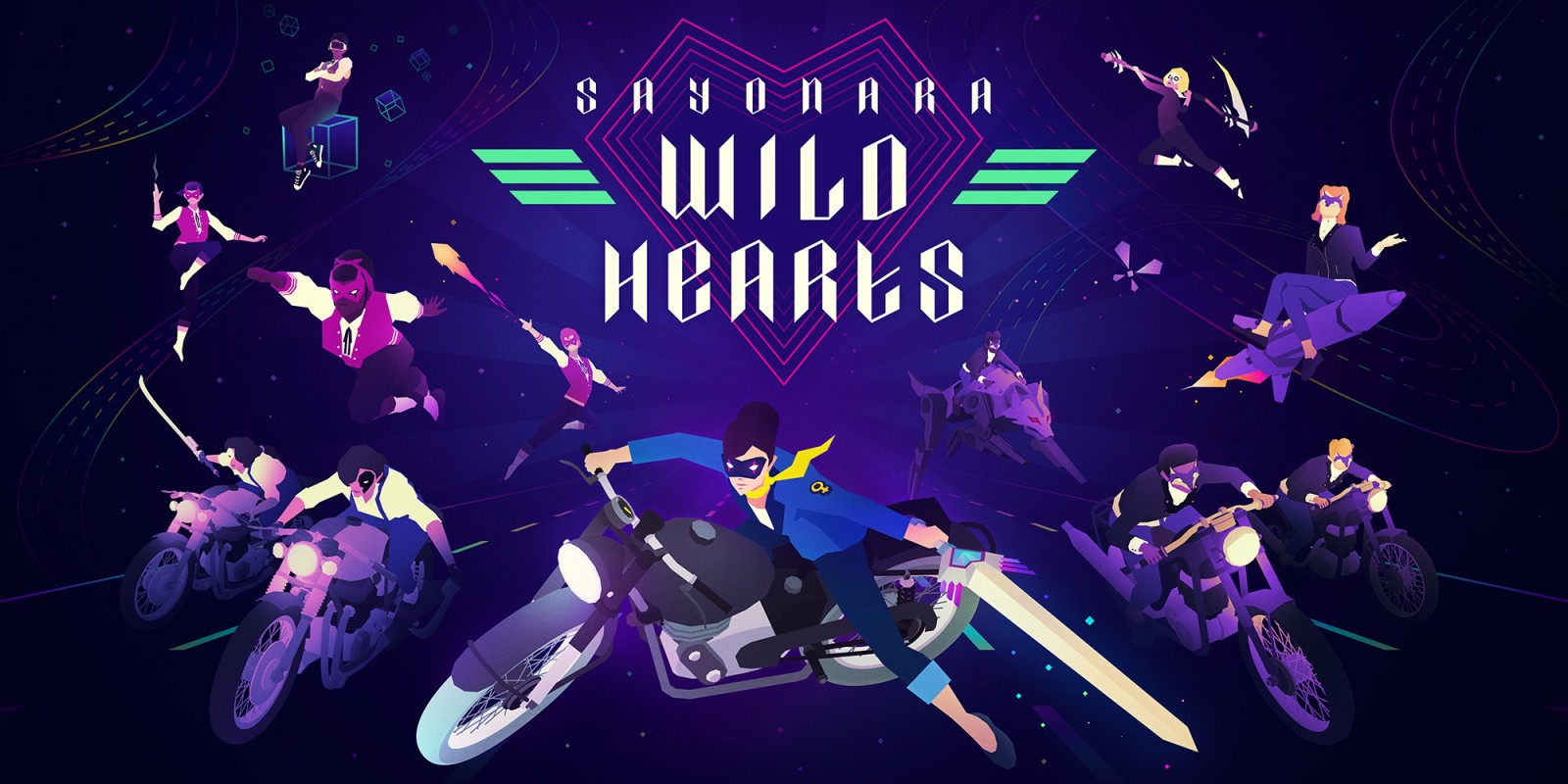 Sayonara Wild Hearts：《爱的奉献》