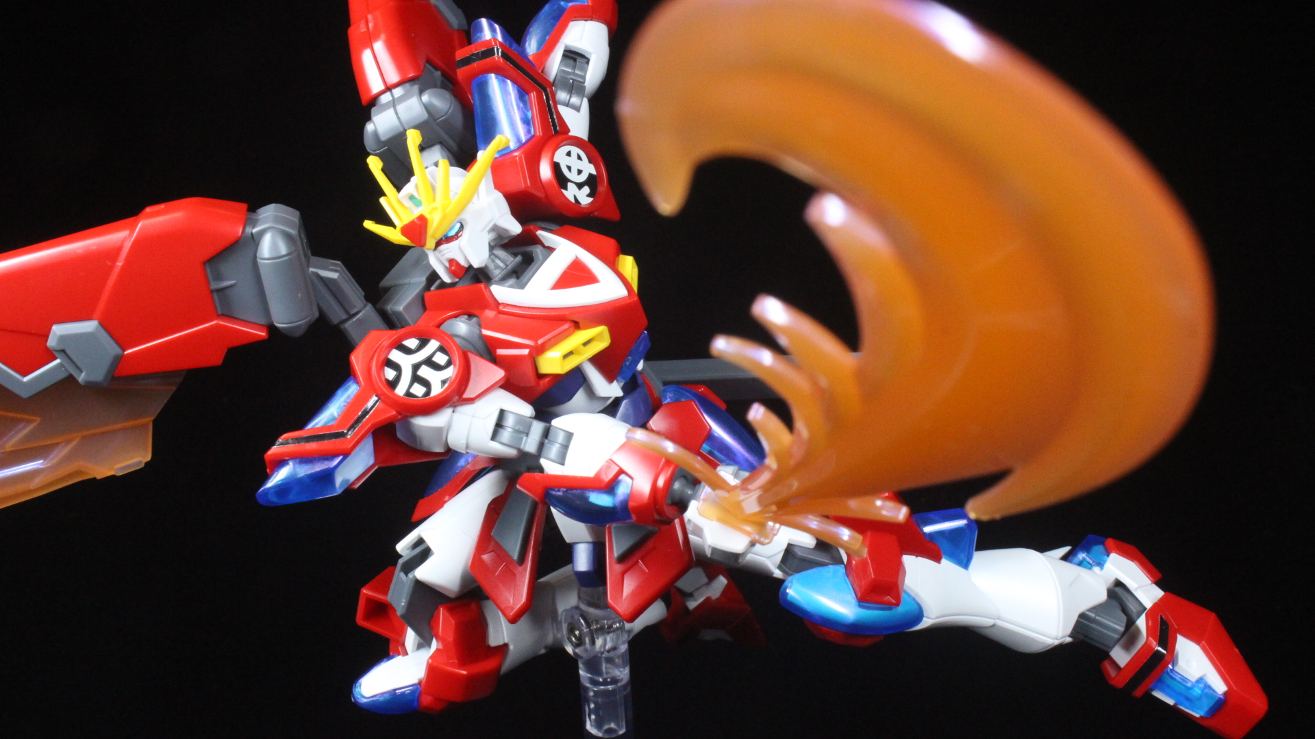 拼完咯！HGBF SBG-E01 Shin Burning Gundam