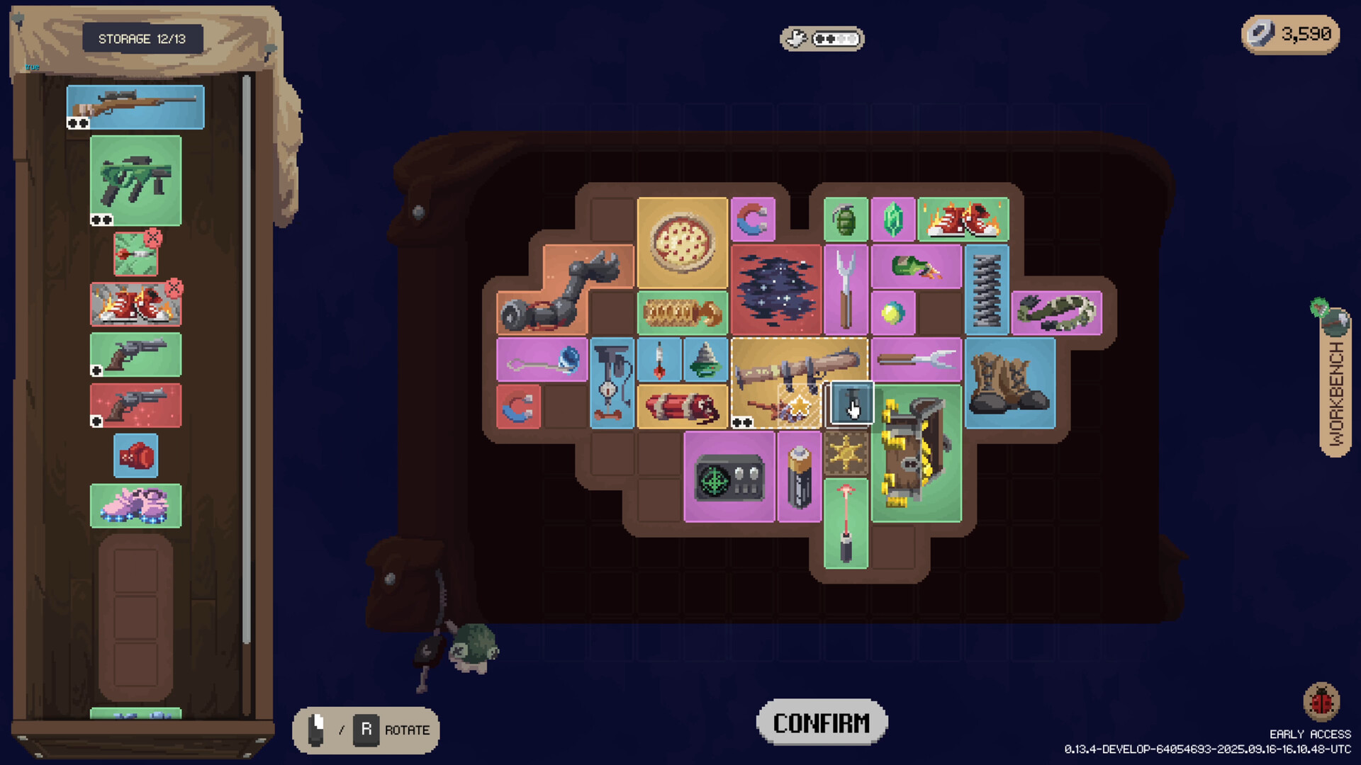 背包管理战斗构筑